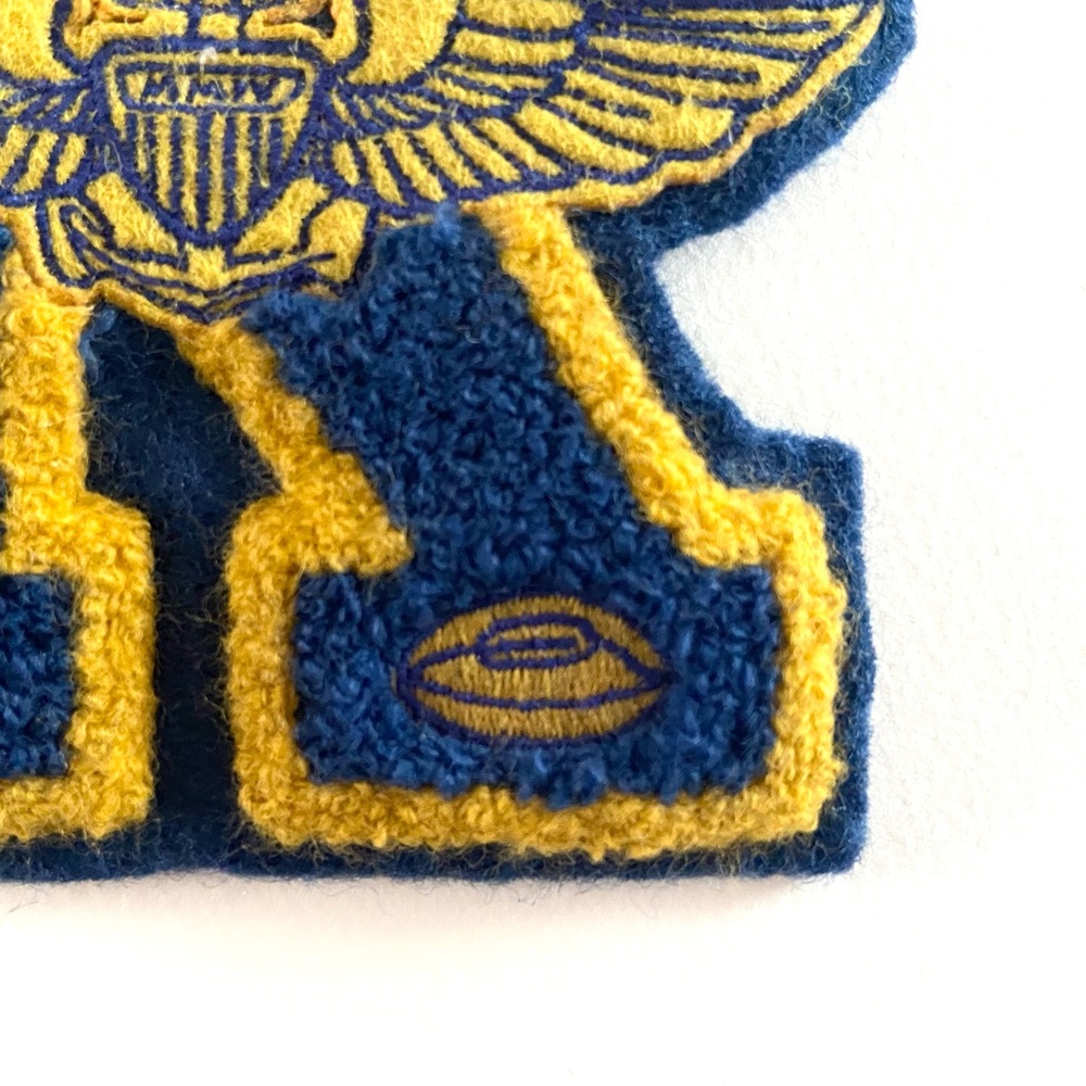 Vintage letterman “R” Rugby Ralph Lauren chenille patch - Picture 4 of 6